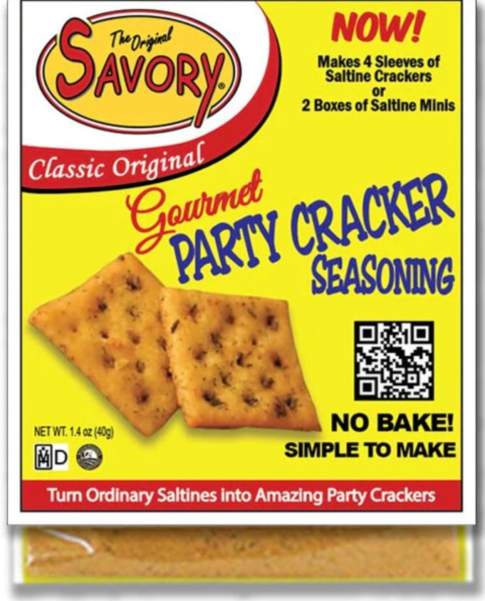 Savory Classic Original Party Cracker Seasoning 4-Pack