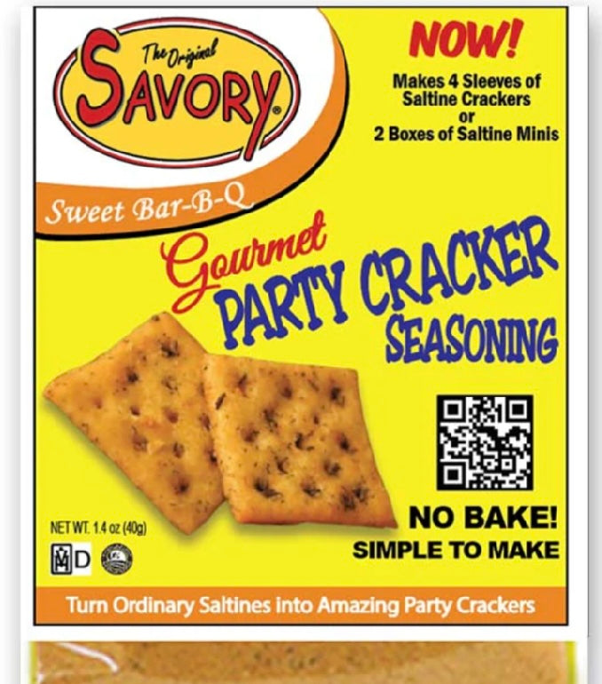 Savory Sweet BBQ Party Cracker Seasoning 4-pack